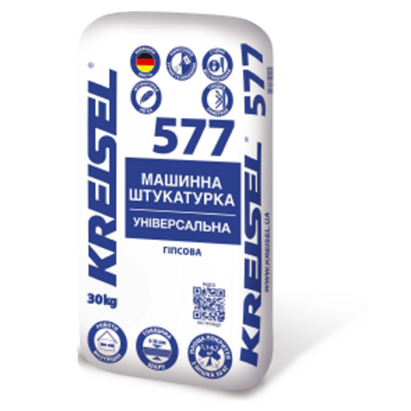 Штукатурка машинна універсальна гіпсова Kreisel 577,30 кг